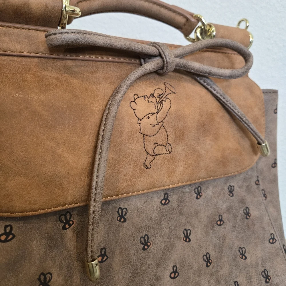 RARE Loungefly Disney Winnie the Pooh Bees Crossbody Bag - BoxLunch Exclusive - Picture 6 of 16